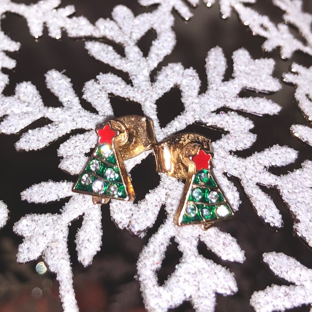 🎄 Christmas tree earrings 🎄😍
